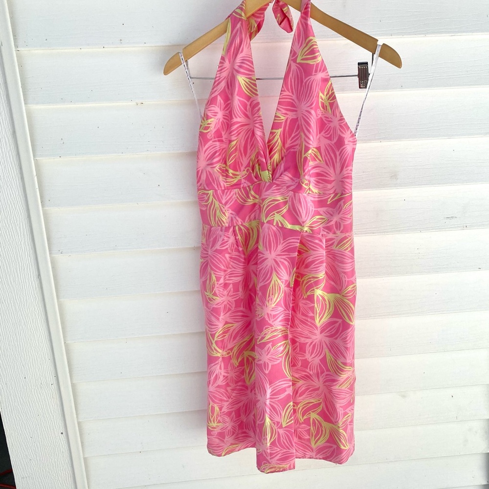 Lilly Pulitzer Halter Dress (size 4)